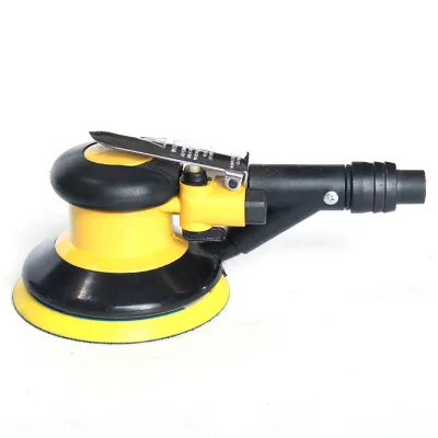 High Quality 5 Inches Central Vacuum Sandpaper Machine Pneumatic Polisher Glaze Waxer air Grinder Random Orbit Air Sander