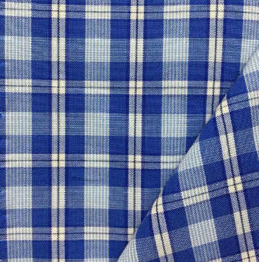100% Cotton Blend 40S Yarn Dyed Checked Fabric Waterproof Woven Style for Bags Lining Home Textiles Skirts-for Girls Boys