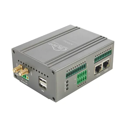 Industrial-grade 2xA7 1G+8G Node-RED Edge Gateway with RS485 RS232 CAN 2GPIO 2RTD