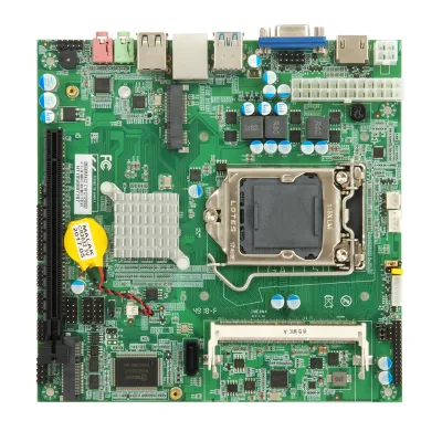 H81 Mini Industrial Motherboard Support I3 / I5 / I7 LG1150 CPU 17x17 Computer Motherboard