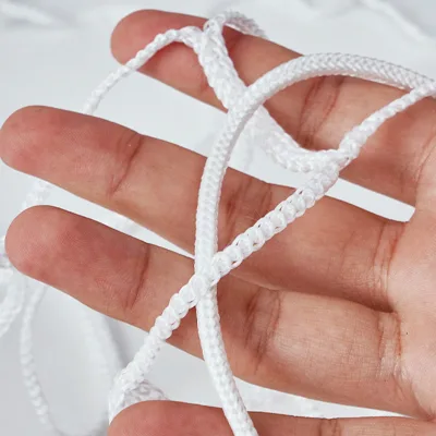Tournament-Grade Ultra-Durable White Football Net with Tangle-Free Design for Easy Setup and Storage