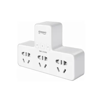 Gosund Smart Converter Socket CP3-AM Smart Switching Voice Control Mobile Phone Remote Intelligent Linkage Three Indepen