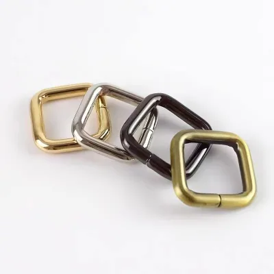 Manufacturers Spot Wholesale square Buckle Luggage Hardware Accessories Metal Durable Waterproof Bag Accessories