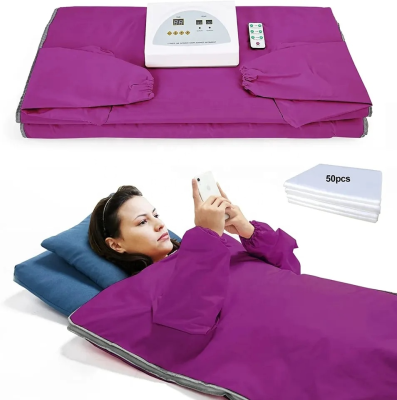Infrared Sauna Blanket for Body Massage, Slimming & Detox - Universal Plug Compatibility