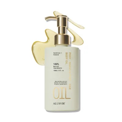 Private Label Natural Post-Shave Toner & Body Oil Prevents Ingrown Hairs Soothes Redness Nourishes All Skin Types