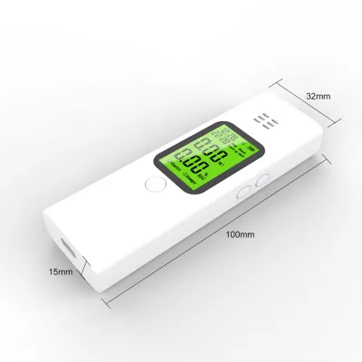 Professional Pocket Digital Alcohol Breath Tester Analyzer Breathalyzer Detector Test Testing LCD Display