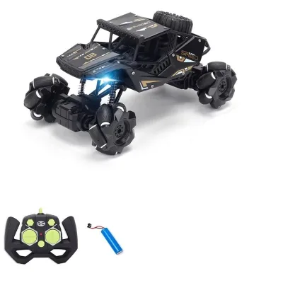 DIY Self-assembled Rc Climbing Car for Kids Outdoor Toy Playing Stunt Rc Car Metal Toy