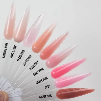2025 Hot Sale 3 in 1 Matching Dipping Powder Carving Extension Fast Drying Polymer 24 Colors Acrylic Powder for Nails Beauty