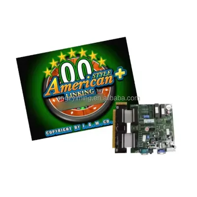 American Caribbean for Game Board Link Edition Skill Game with Metal+Acrylic+Plastic Materials for Amusement Centers
