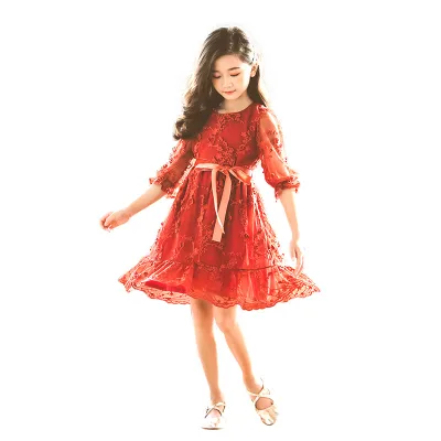 Fashionable Korean Cocktail Western Wedding Girl Spring Fashion Dress Patterns From China Supplier