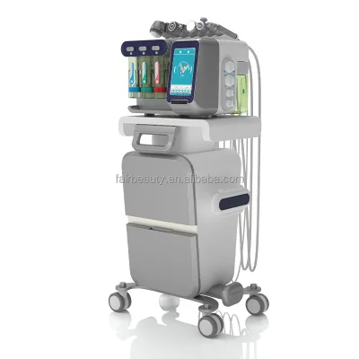 W05X 3.0 Version 7in1 Dermabrasion Facial H2O2 Diamond Skin Scrubber Moisture Skin Rejuvenation Oxygen Jet Aqua Facial Machine