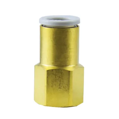 SMC KQ2F04/06/08/10/12 New Cylinder Trachea Straight Internal Thread Connector Metal Pneumatic Fittings Air Working Medium