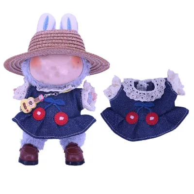 Newest Blind Box Baby Doll Clothes Set Shoes Hats Glasses Bags 17cm Doll Clothes Accessories