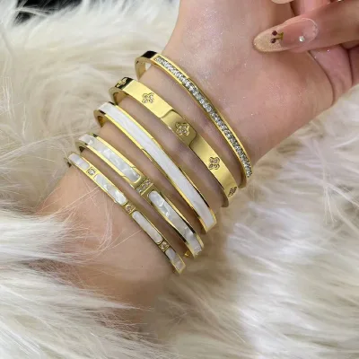 High-end European and American Fashion Stainless Steel Bracelet