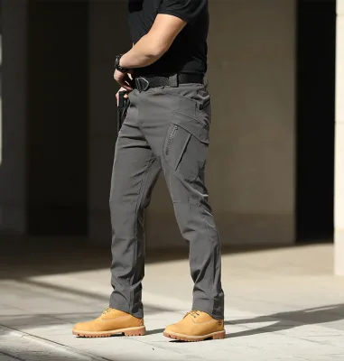 Customized Pants Plus Size Cargo Windproof Anti-Wrinkle Waterproof and Breathable Tactical Features Trousers