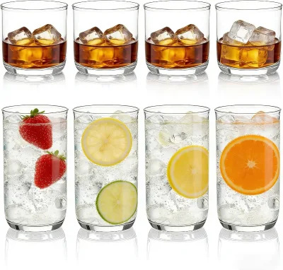 Custom Straight Cocktail Glass Set Thin Long Drink Colin Highball Cup Martini Cocktail Glasses With Logo for Bar Mojito