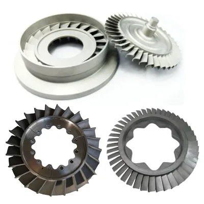 China Engine Marine Turbocharger Nickel Alloy Nozzle Ring Turbine Segment Turbine Nozzle Ring for Locomotive