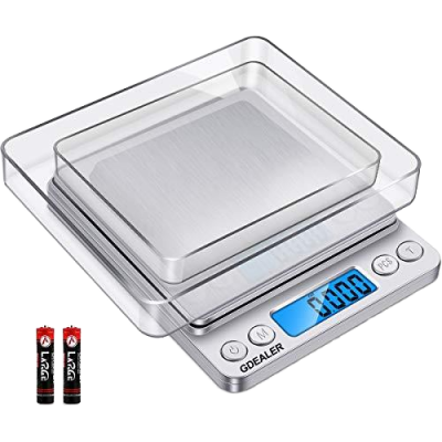Household Scale Weighing Scales Digital Kitchen Scale with Plastic Trays