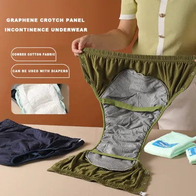 Underwear Waterproof Washable Leakproof Briefs