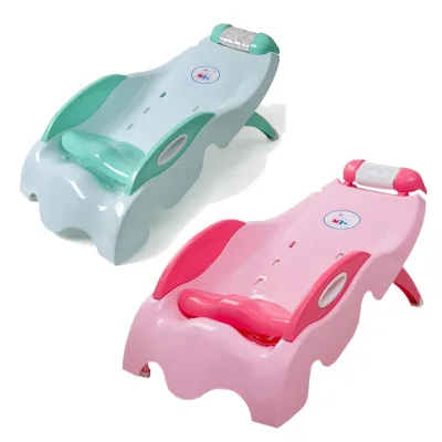 3-12 Years Old Plus Size Musical Baby Bath Seat Plastic Kids Washing Chair