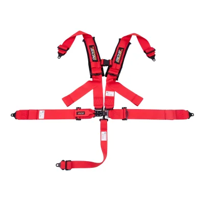 TBRACING Polyester 5 Point Harness Racing Car Seatbelt Quick Release Eco-friendly ISO9001:2008 Certified Long Durability ABS