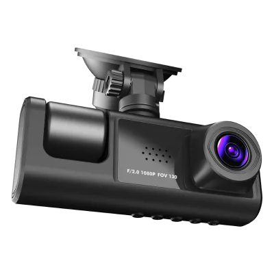 A5/Q5 Car Dashcam DVR Driving Recorder Front and Back Lens Camera with TN Screen 12 Months Warranty MicroSD Media Support