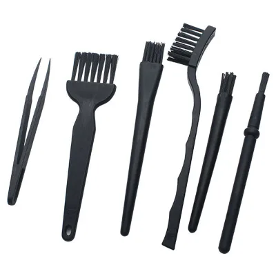 ESD Multi-Functional Household Mobile Phone Computer Keyboard Antistatic Cleaning Dust Brush Industrial Car Slit Brush Set