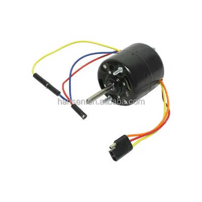 12V 24V Brush Permanent Magnet Auto Fan Motor 20W Flange Mount 1600RPM CE & RoHS Certified 3 Lb.in Torque for Car