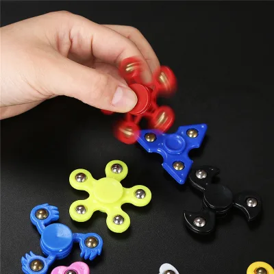 Wholesale Plastic Fidget Spinner Hand Spinner Toy for Boys & Girls