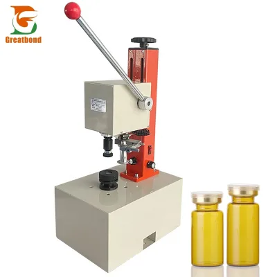 KJ-1035 Hot Sale Wholesale Simple Operation Semi-automatic Desktop Small Oral Liquid Bottle Antibiotic Lid Screw Capping Machine
