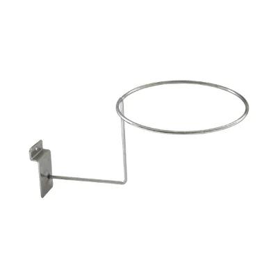 Supermarket cap holder display rack slatwall hat display frame for sale