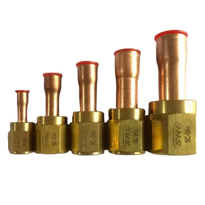 Factory Direct Supply Brass Quick Connector Coupling Thrusrod Nut Competitive Price Farm 3/8 Refrigerant Brass Valve Nuts