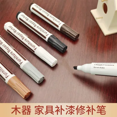 Wooden Board Furniture Touch-up Pen, Wooden Door Color Repair Marker, Floor Repair Pigment Pen