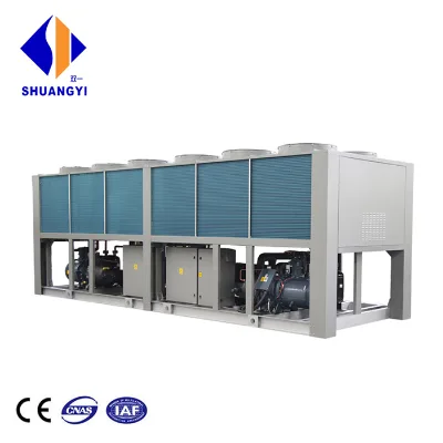 High Efficiency 80HP Water Cooled Chiller Copper Tube Condenser for Fish Farm Aquaculture Cooling Long Lifespan