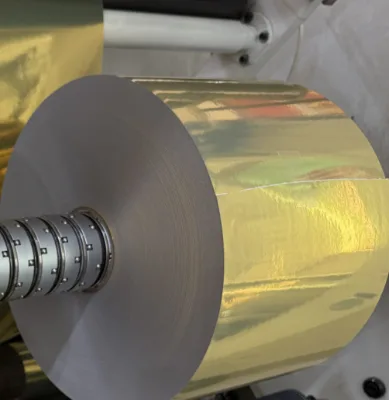 Factory Direct Glossy Gold PET Vinyl Label Media Inkjet Label for TM-3500 C7500
