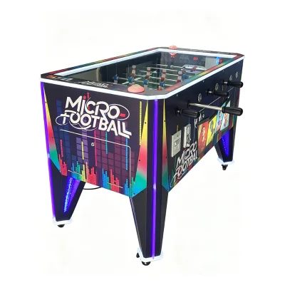 Multiplayer Interactive Indoor Sports Foosball Table Soccer Game LED Scoreboard Coin-operated Family Entertainment Games English
