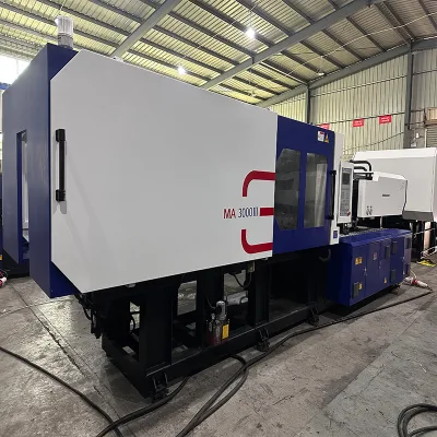 Haitian MA300T Hydraulic Injection Molding Machine 300g Injection Weight Horizontal for PET/PA/PVC/PE Materials Eyeglass Frames