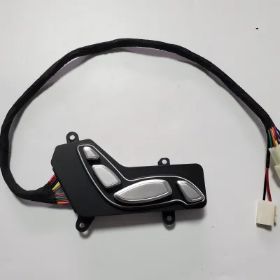 2024 Auto Modification Interior Accessories Luxury Electric Seat Switch With Harness Multi Functions Massage Switch