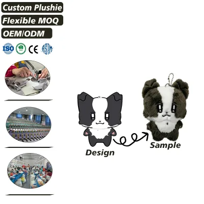 High Quality Custom Soft Stuffed Animals Toys Dolls Mascot Plush Custom-made Proofing Plush Toy Dog Product