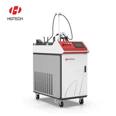 HGTECH Factory Raycus Max Ipg Laser Welding Machine 1000w 2000w Fiber Laser Welding Machine for Steel
