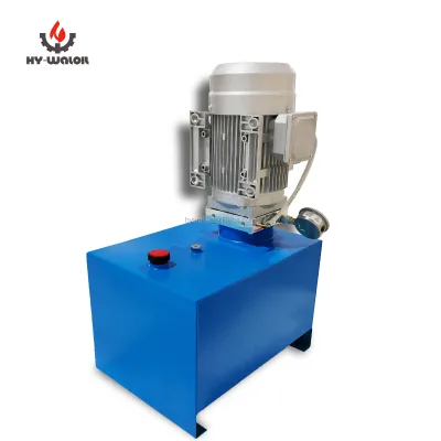 220V Hydraulic Press Pump Station Power Pack Unit Diesel Engine for Oil Well