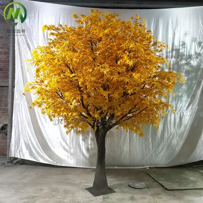 Customized Large Outdoor Tree Simulated Tree with Real Texture Plastic Recycling Plant Artificial Maple Tree