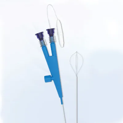 High Quality Electric Nitinol Grasping Stone Basket Forceps ABS Handle CE Certified Class II for Urology Disposable Endoscopic