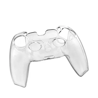 KJH-P5-002 for PS5 Controller Crystal Transparent Case for PS5 Game Handle Split Hard Shell Protection Box