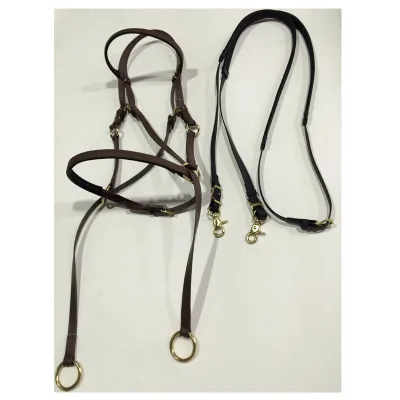 PVC Sidepull Bitless Dressage Bridle Horse Tack with Buckles Rein Type for Western Stable and Racing Horse Halter