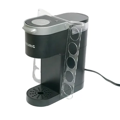 1PCS Wholesale Acrylic Cups Coffee Pod Tray Coffee Organizer Holder for K Cups Capacity of 10PCS Capsules
