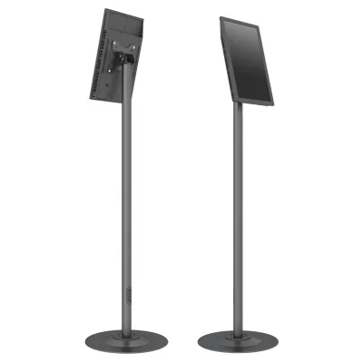 Floorstand Mount for Monitor Anti-theft Universal Adjustable Tablet Display Stand for VESA 75 and 100mm