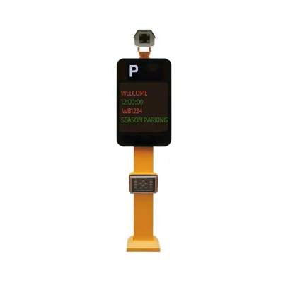 LPR Car Parking System with Automatic and Software Recognition Factory Model From Shenzhen Access Control Products