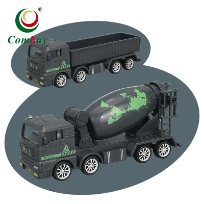 Friction Inertia Engineering Green Model Small Dump Truck Toy