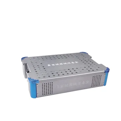 Medical Instruments Nasal Endoscope Sterilizing Box for Resectoscope Sinuscopy Set